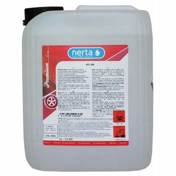 

Nerta Atc 100 5 L Mocny Kwas Do Aluminium