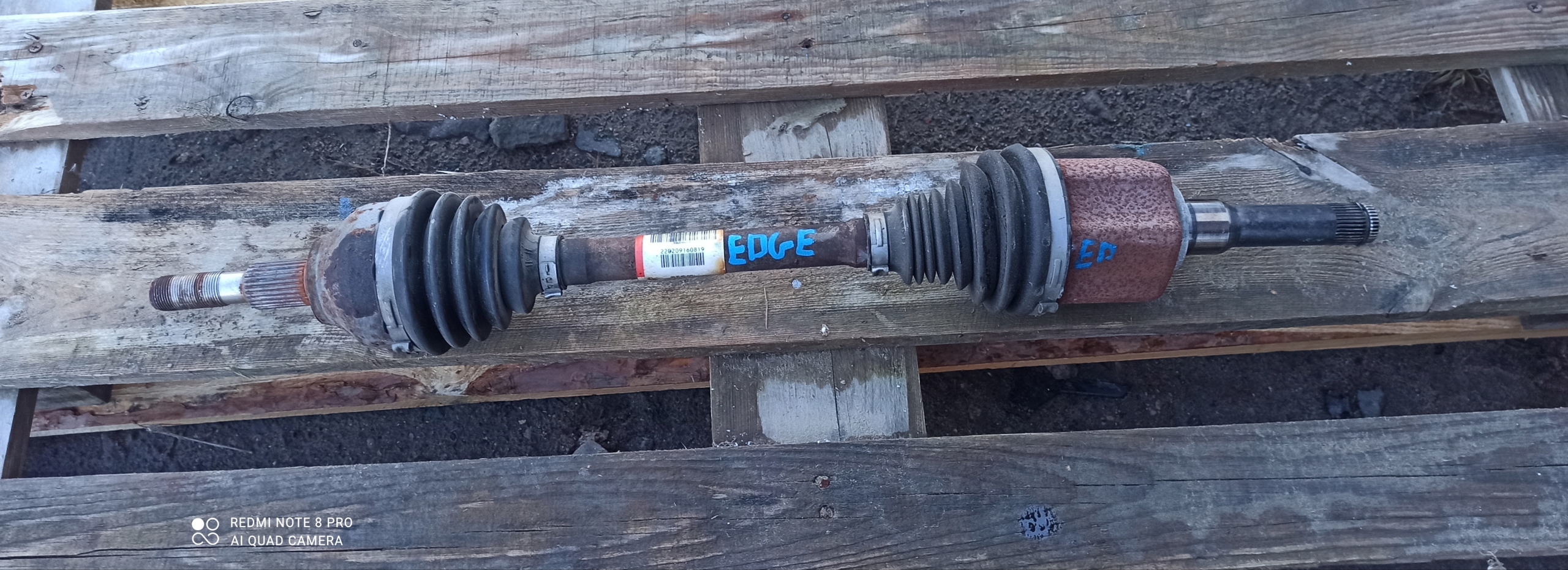 F2G3-3B437-AC - ПЕРЕДНИЙ ЛЕВЫЙ 2.0 ECOBOOST FORD EDGE II 2015-