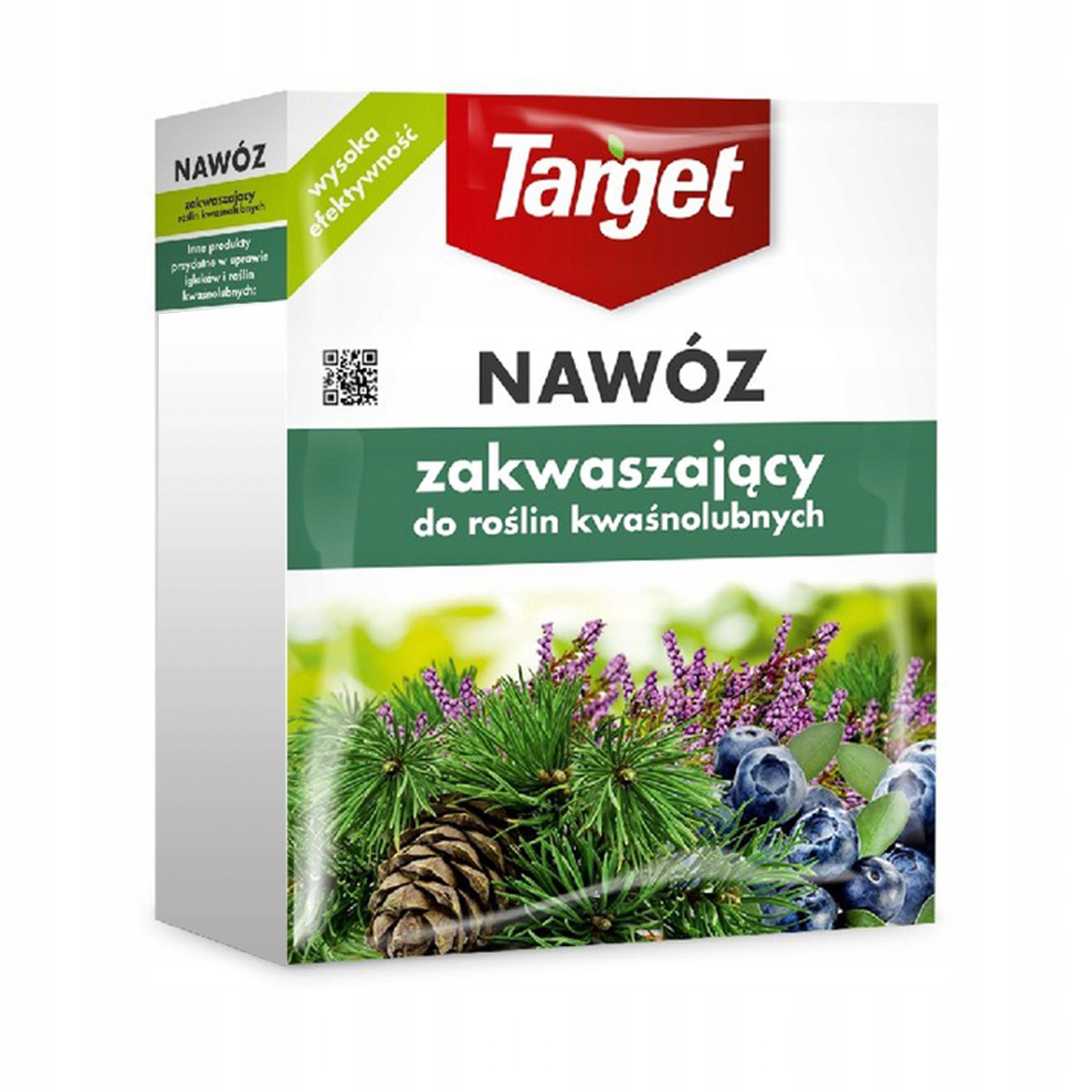 

Nawóz Zakwaszający Do Kwaśnolubnych 1kg Target