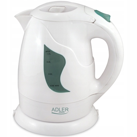 Adler Czajnik Ad 08 Standard 850 W 1 L Plastik Podstawa obrot