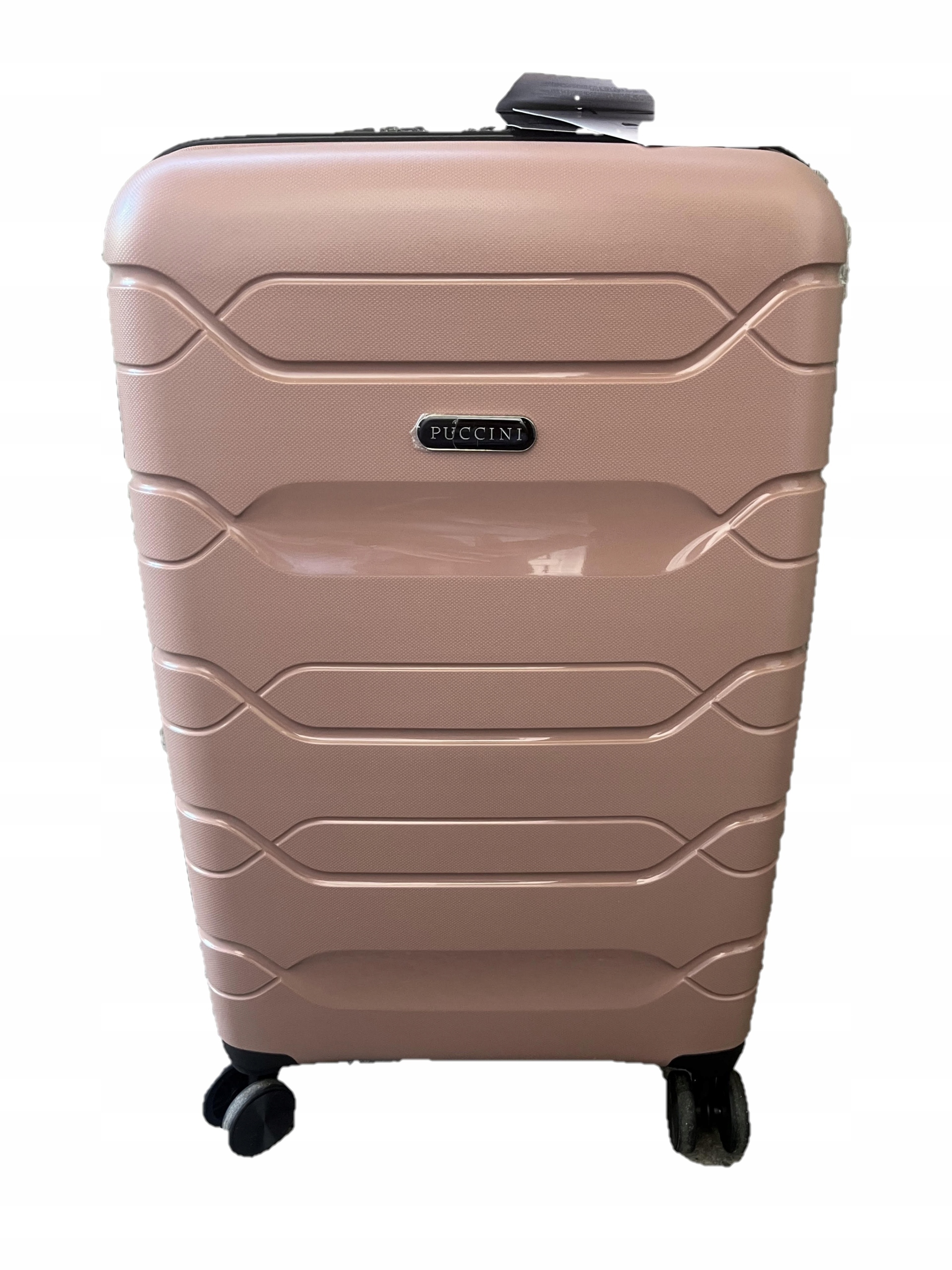 Puccini Walizka twarda kabinowa polipropylen BDPP020C-9A 31 l różowa