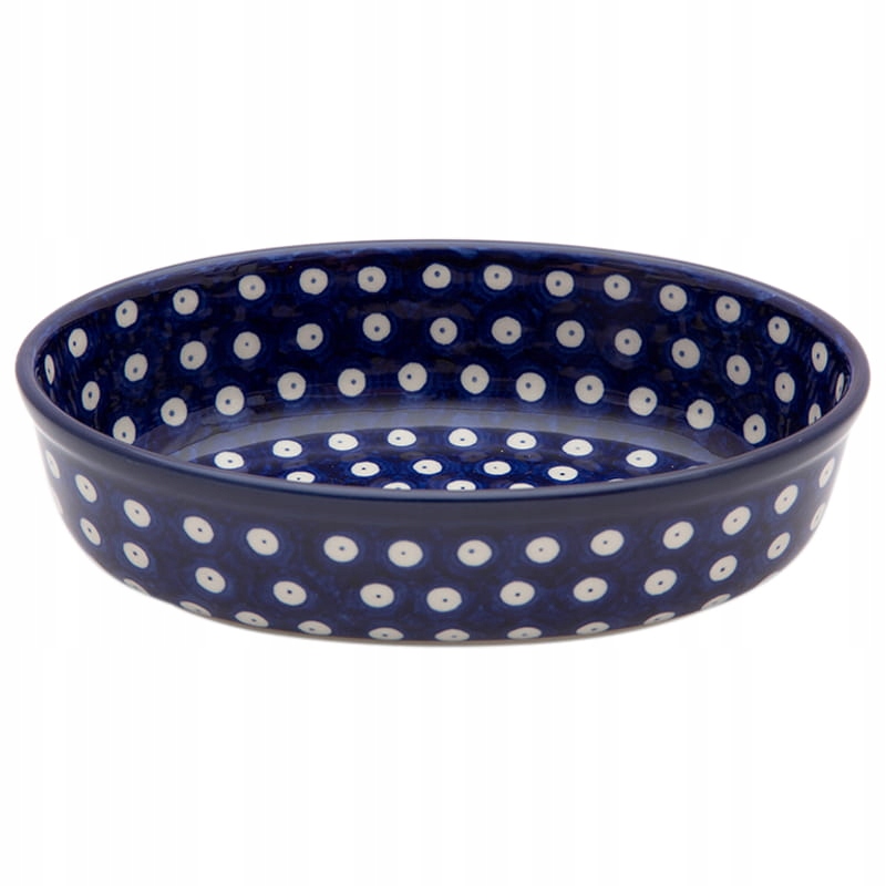 Miska Naczynie żaroodporne 21 cm Ceramika Artystyczna Bolesławiec dek 0070A