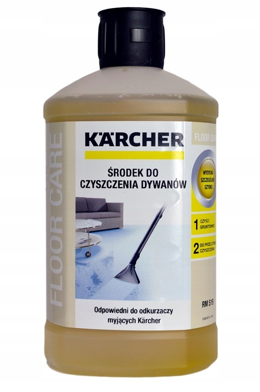 

Środek do czyszczenia dywanów Karcher Rm 519 1L