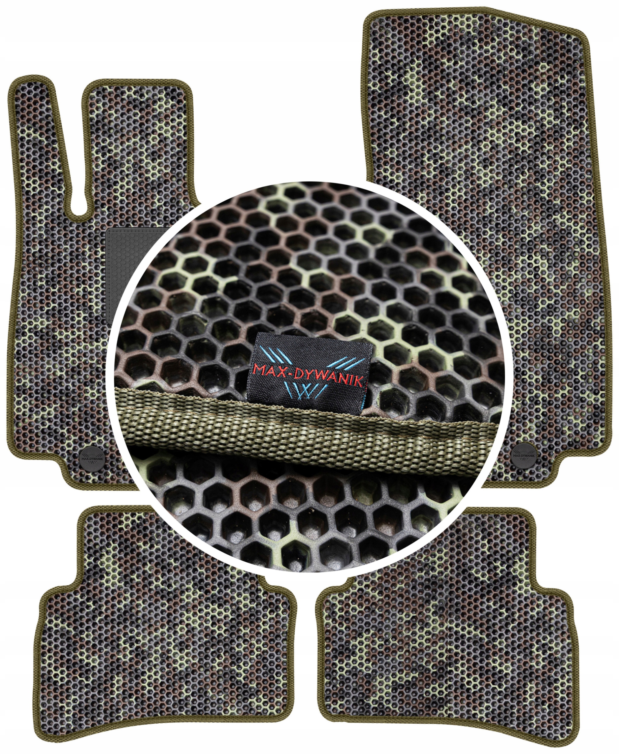 Mercedes E-Class W214 S214 od roku 2023. Gumové rohože Eva Moro