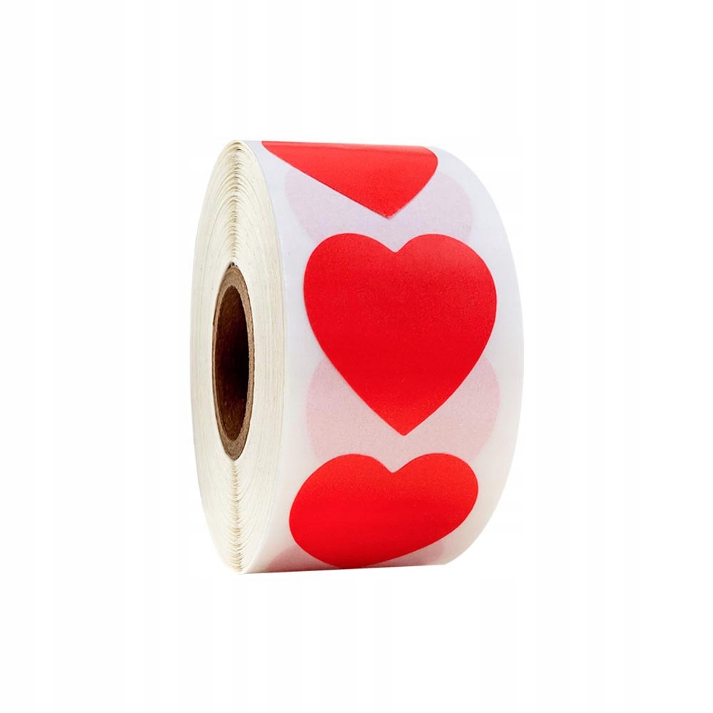 

Naklejki serduszka 100sztuk 2.5 cm