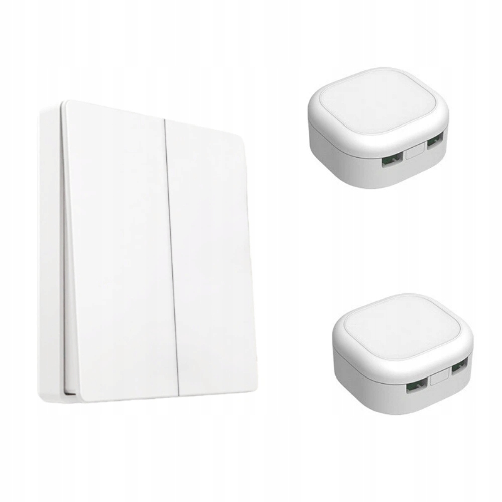 Bezdrátový spínač světla 1 vysílač 2x přijímač