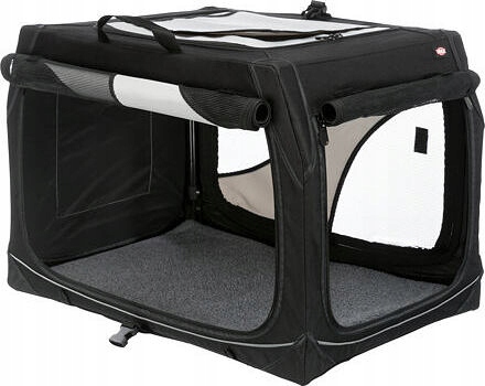 Levně Transportní nylonový box Vario S 61x43x46 cm černo-šedý