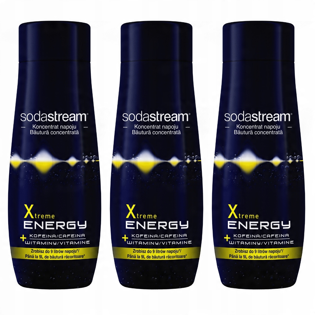 

SodaStream 3 x koncentrat Xtreme z witaminami
