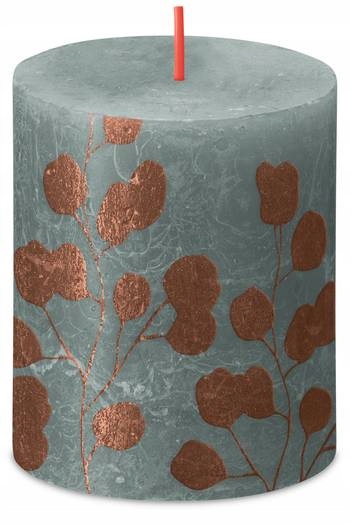 

Świeca Rustic 80/68 Silhouette Zieleń Eukaliptus