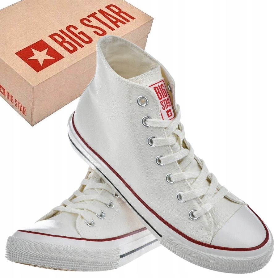 Buty Męskie Big Star Wysokie Trampki Tenisówki Sportowe Na Co Dzień