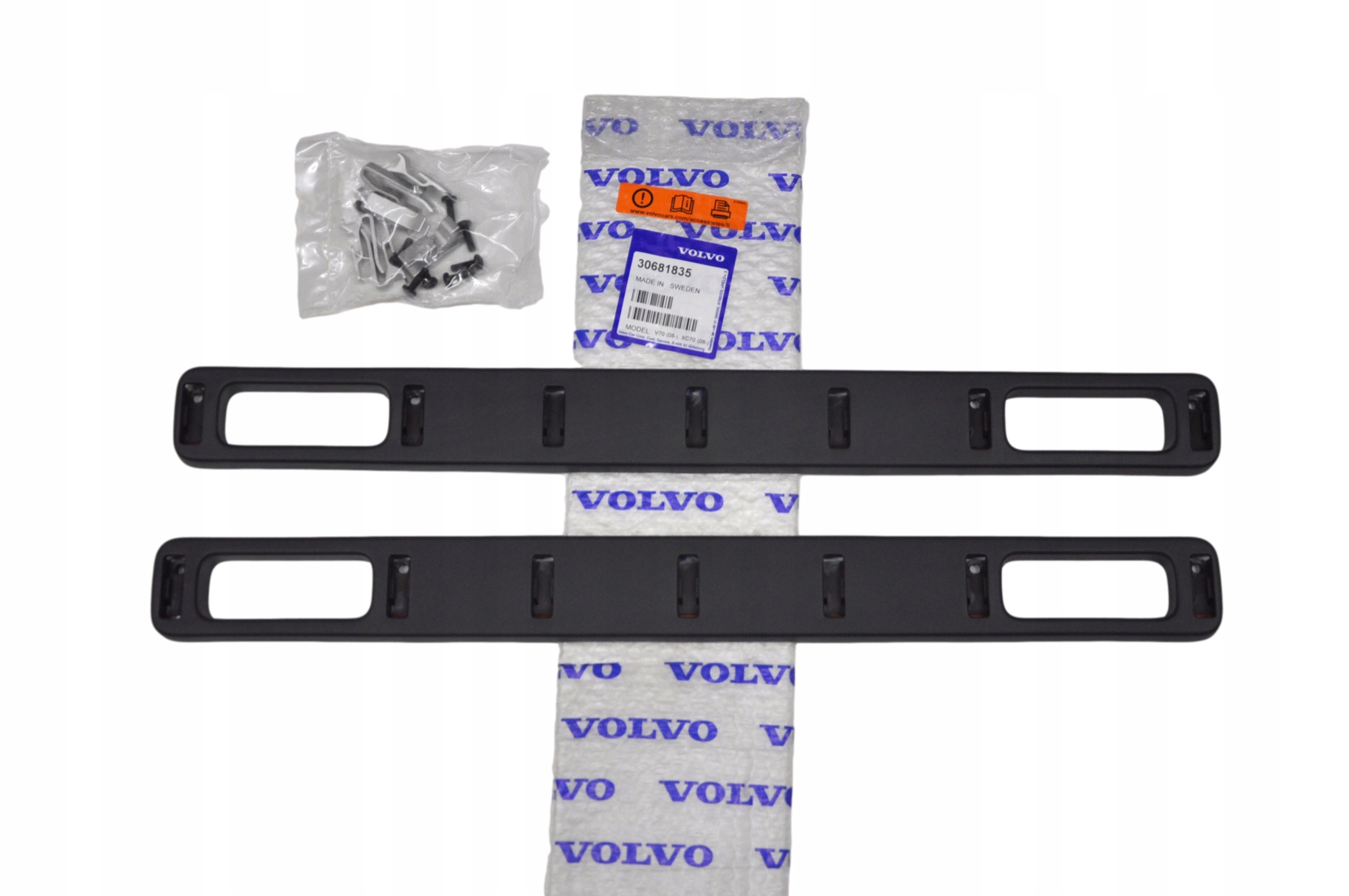 Volvo V70 XC70 lišty pre batožinové pletivo Oe 30681835