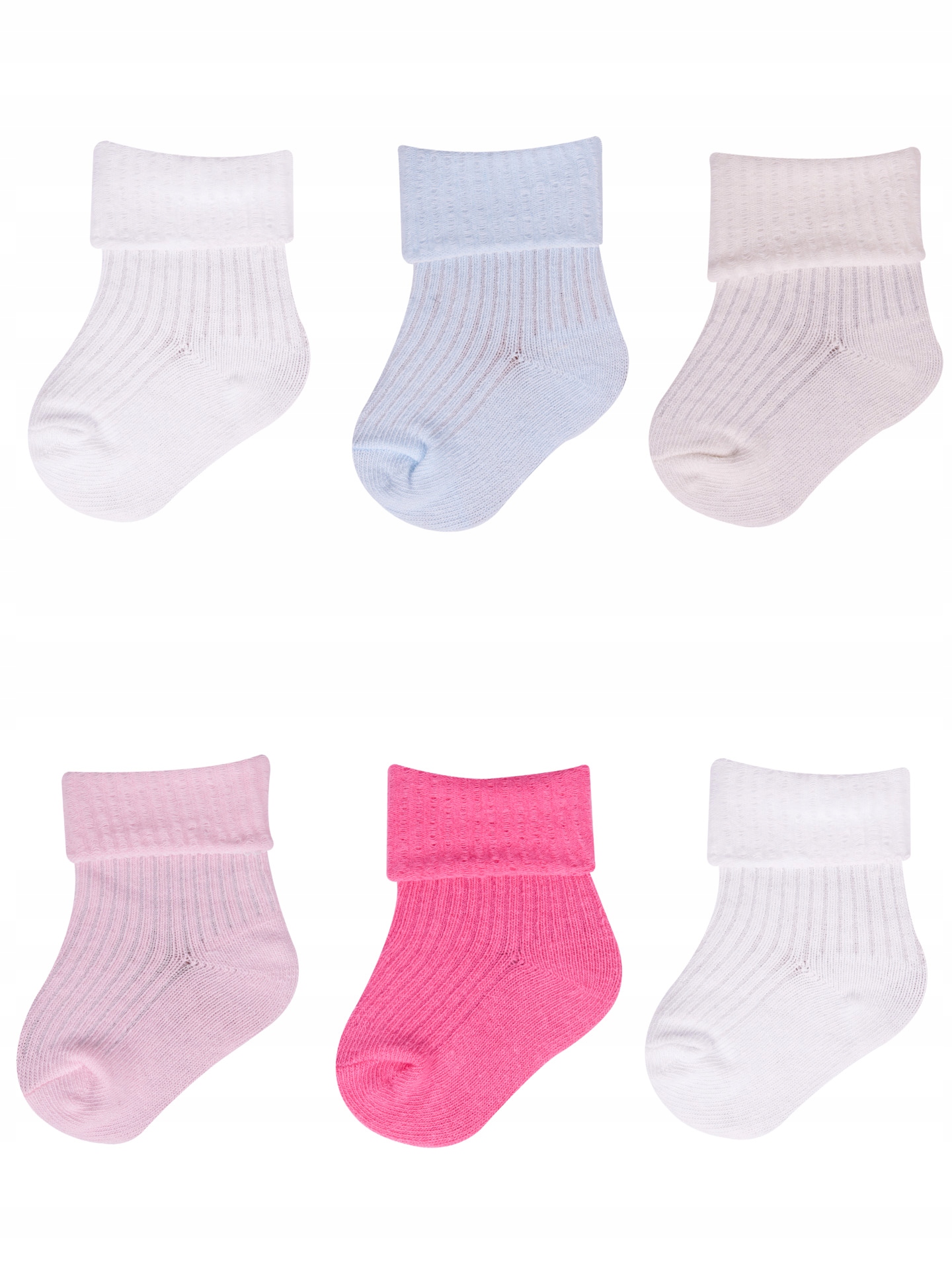 Bezuciskowe SKARPETKI 62-68 niemowlęce CAŁE CZARNE prążkowane 3-6 m Rozmiar 68