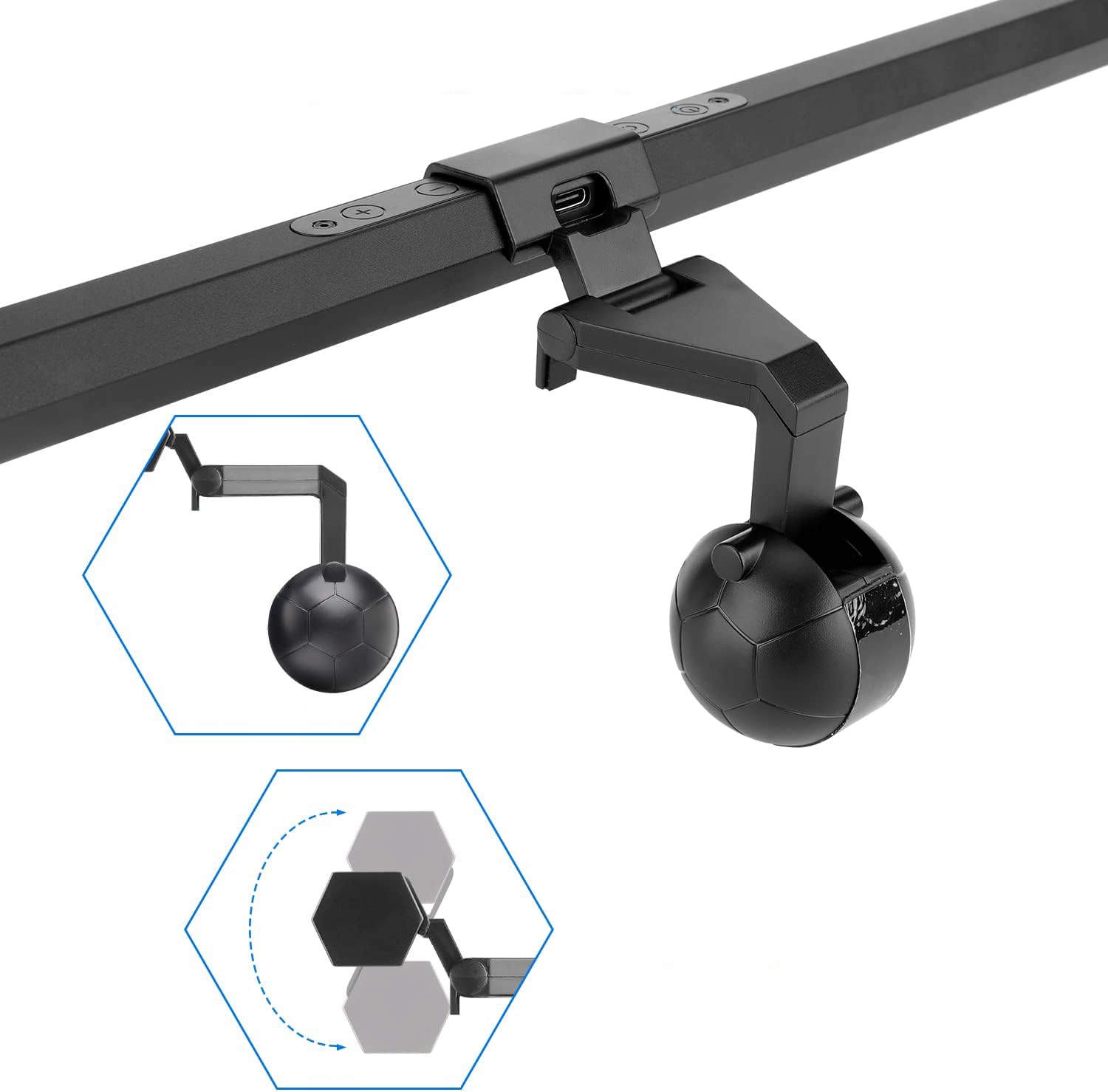 LAMPKA DO KOMPUTERA LAPTOPA UCHWYT NA EKRAN Klasa efektywności energetycznej A