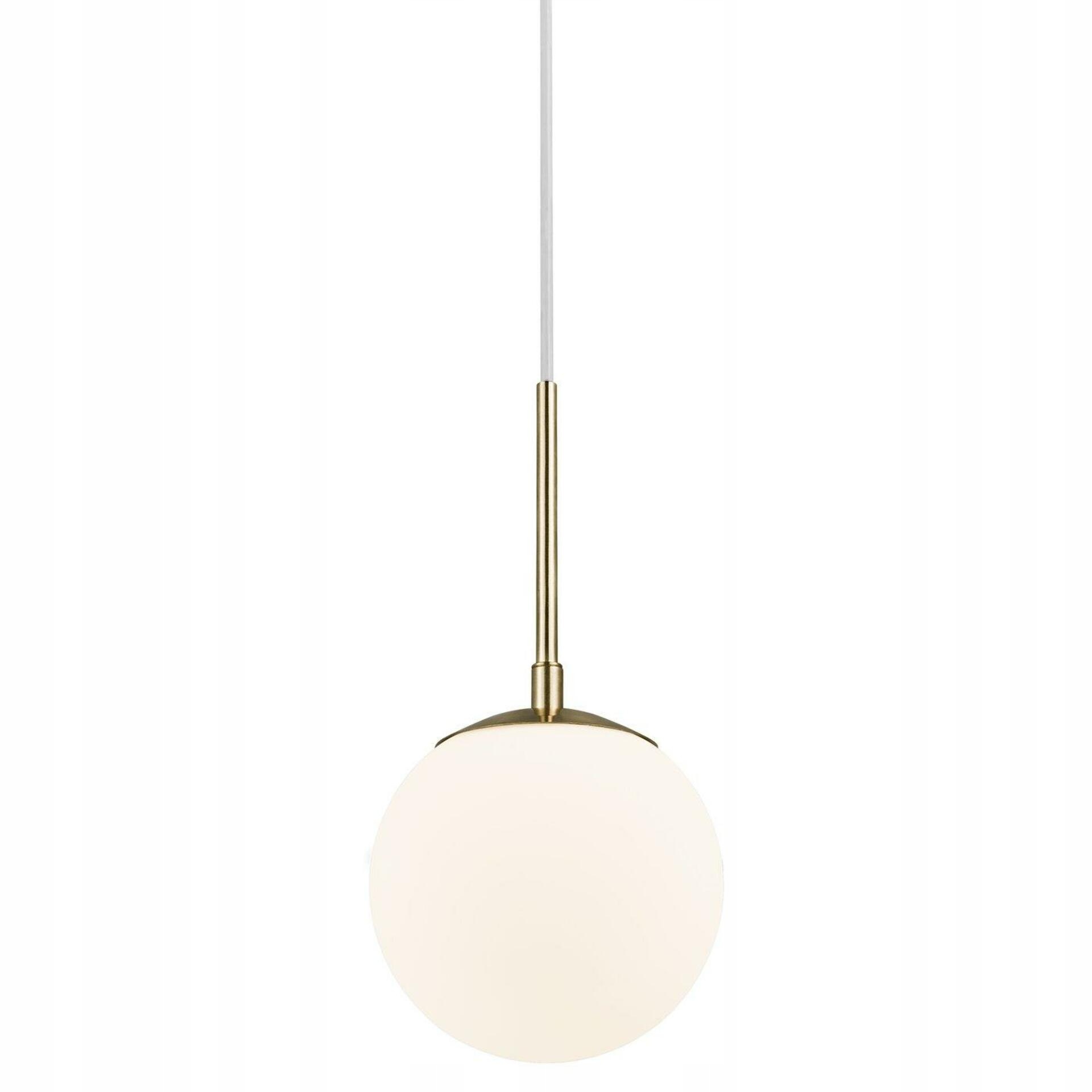 Nordlux Grant 15 závěsné svítidlo E14 15W mosaz/opálové sklo 30 cm