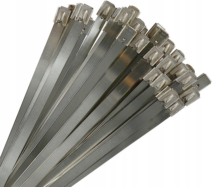 OPASKI ZACISKOWE STALOWE METALOWE 7,9x200 50szt
