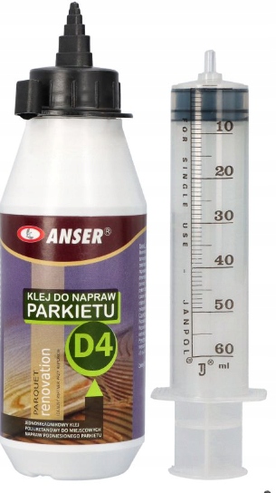 

Klej parkiet Anser D4 250ml do drewna Aplikator