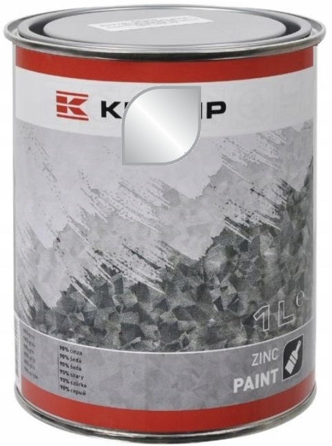 90% Farba Cynkowa Podkład Ocynk Cynk Na Zimno 1L