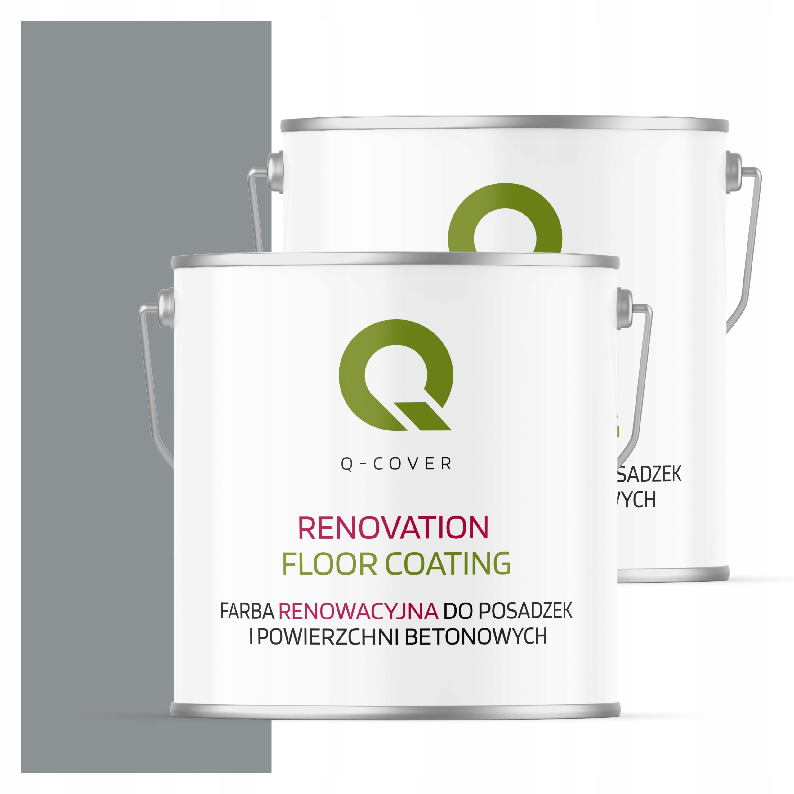 Ochranná farba na betónové podlahy Renovačná šedá RAL7045 saténová 5L