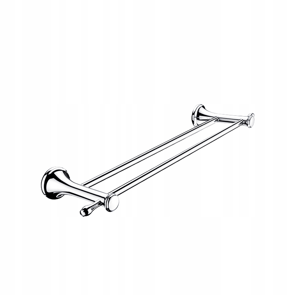 Nimco Lada nástenný držiak na uteráky dvojitý, 52 cm La 19046D-26