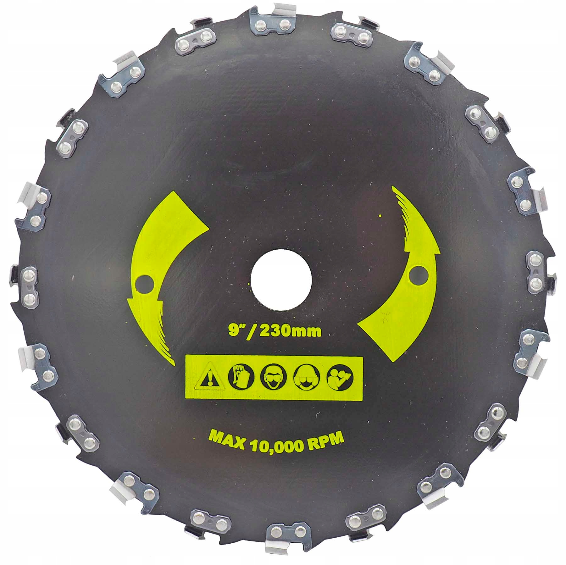 TARCZA DO KOSY SPALINOWEJ 230MM DO KOSZENIA TRAWY NÓŻ DO KRZEWÓW i TRAWY Marka Wertis