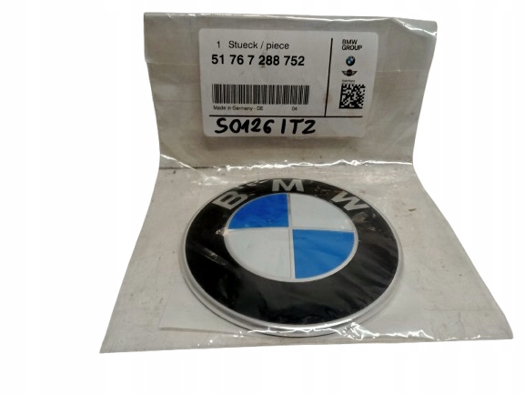 BMW RÓZNE MODELE ZNACZEK LOGO EMBLEMAT 5176 7288752 - NOWY - ORYGINALNY