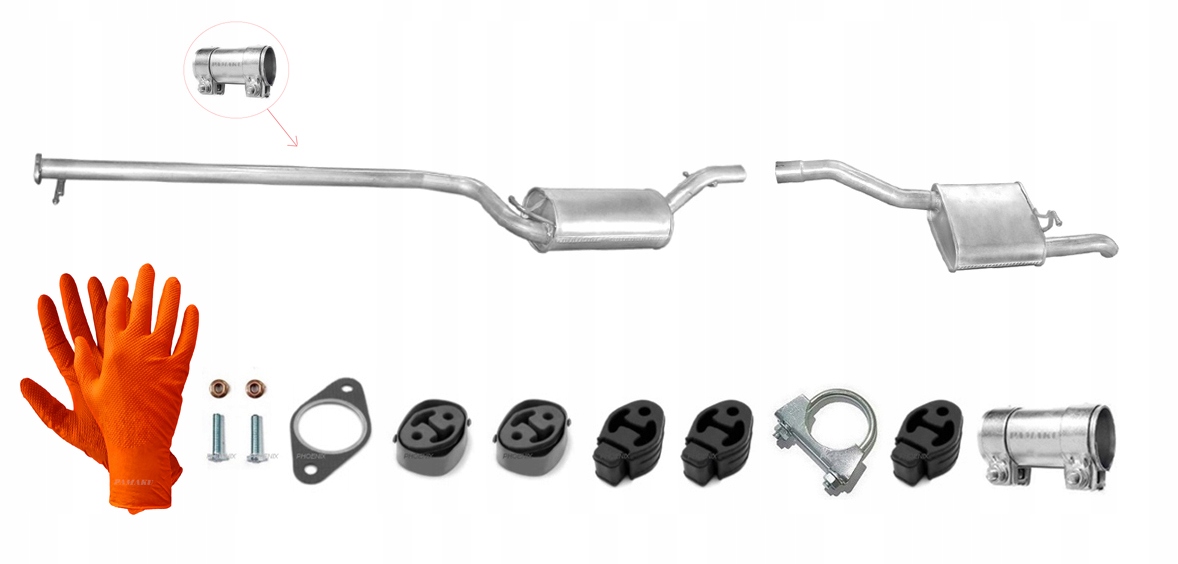 Ford Focus MK1 1.8 TDi TDCi (1999-2004) Kombi Tlumič Koncový