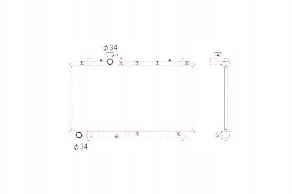 Nrf Chladič Suzuki SX4/FIAT Sedici 07- Asistent řidiče #28