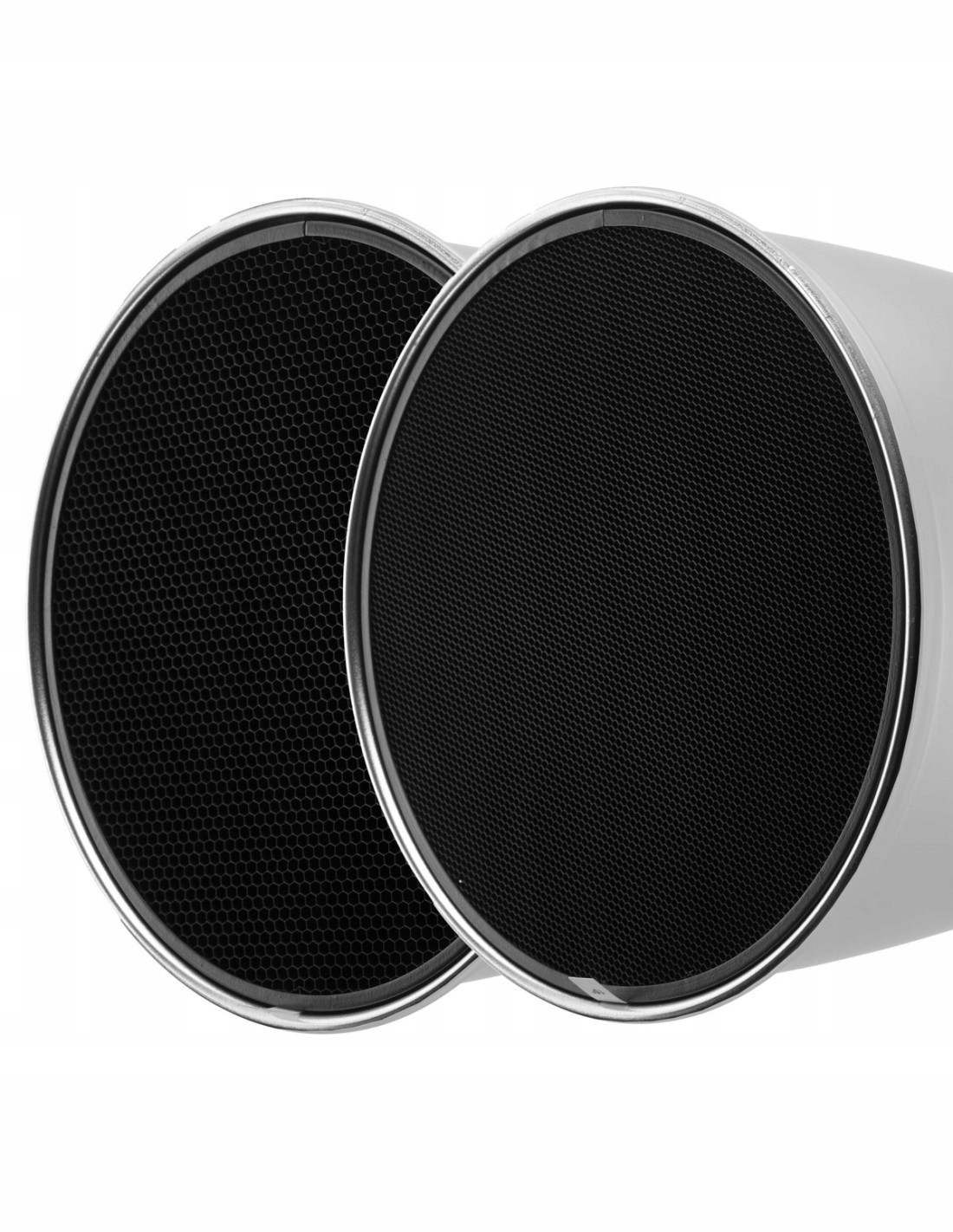 Sada gridů 15° a 30° pro GlareOne Longbow Reflector o průměru 28 cm.