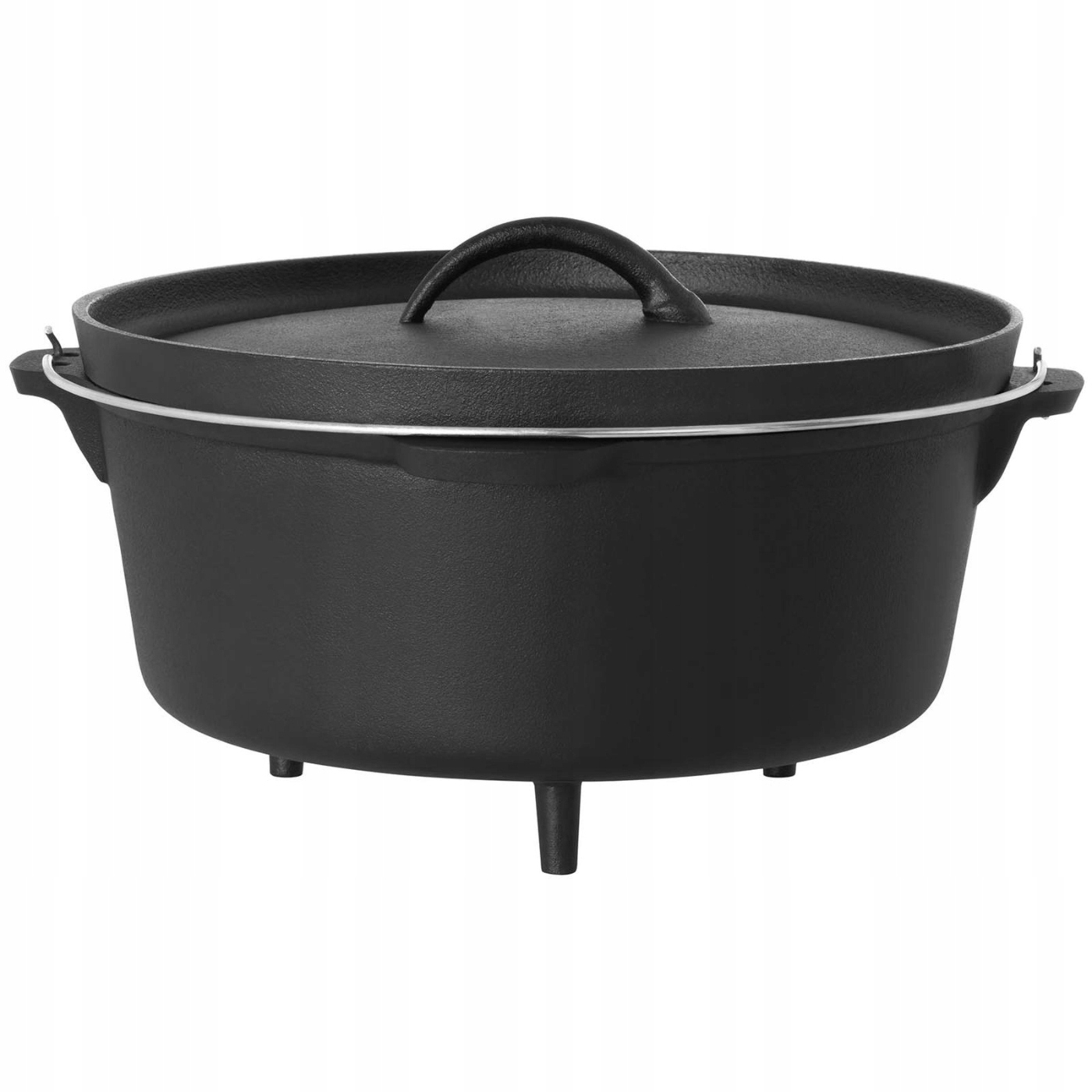 GARNEK ŻELIWNY KOCIOŁEK 10,75 L. WISZĄCY Z POKRYWĄ Producent expondo