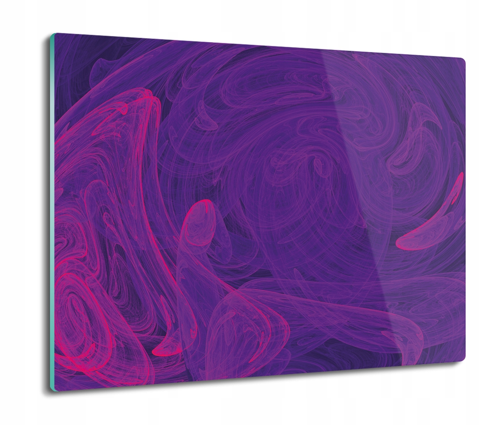 

Piramidy prążki 3D 60x52 deska szklana do kuchni