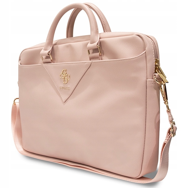 Taška Guess GUCB15ZPGSTEGP 16" růžová Triangle 4G