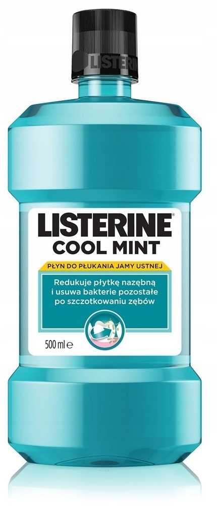 

Listerine Cool Mint Płyn do Płukania Ust 500ml