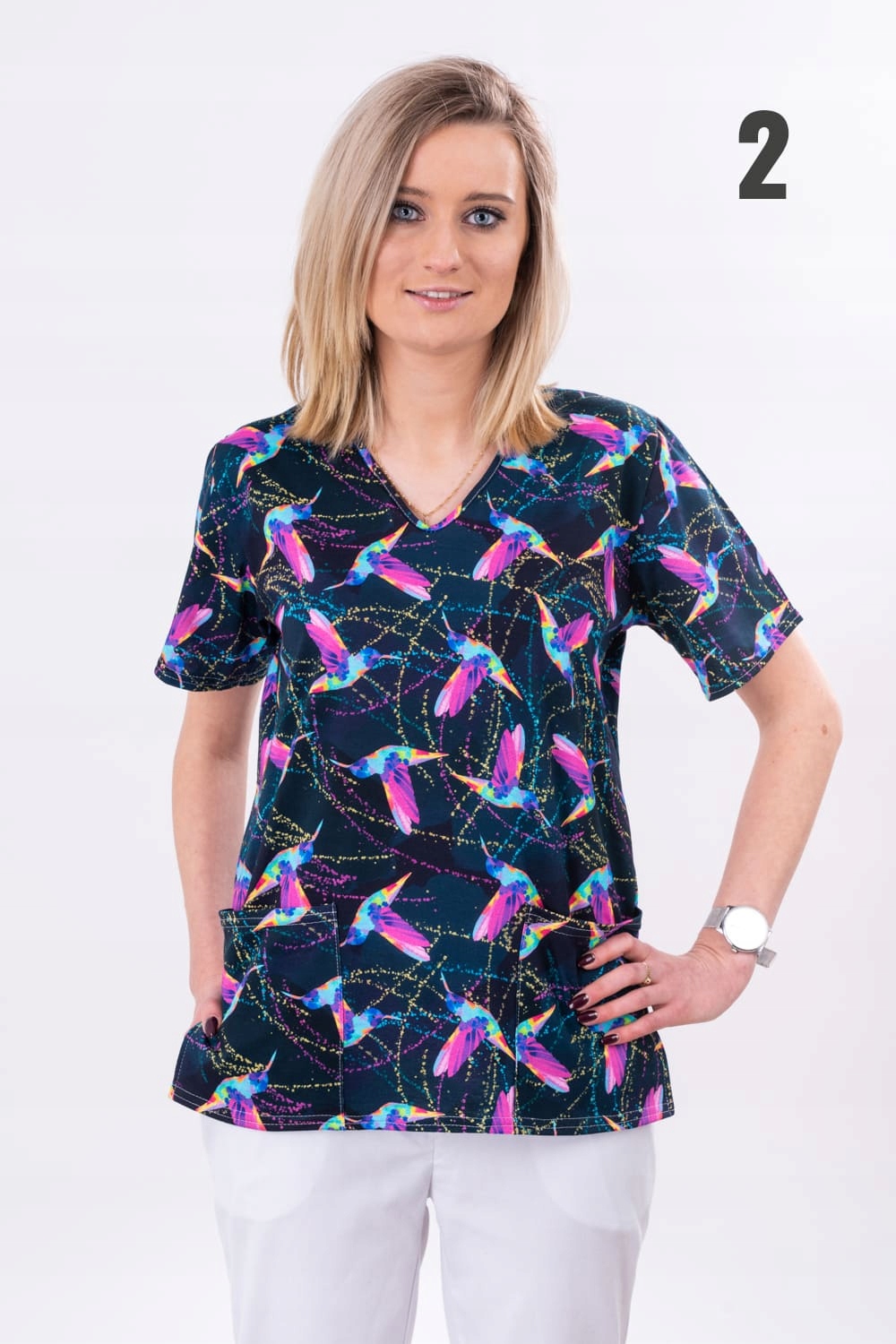 

Bluza medyczna kolorowa Szwalnia Katarzyna XS-4XL