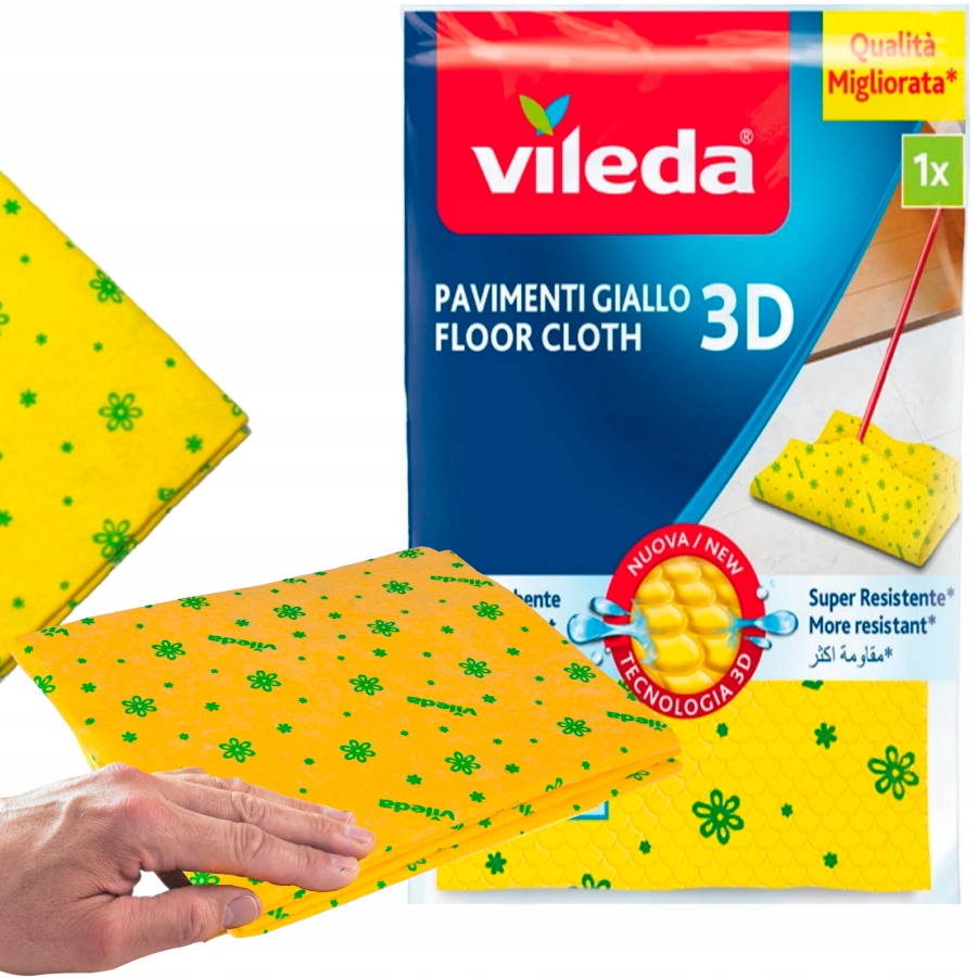 

Ściereczka do podłogi Vileda Odor Stop Mikrofibra