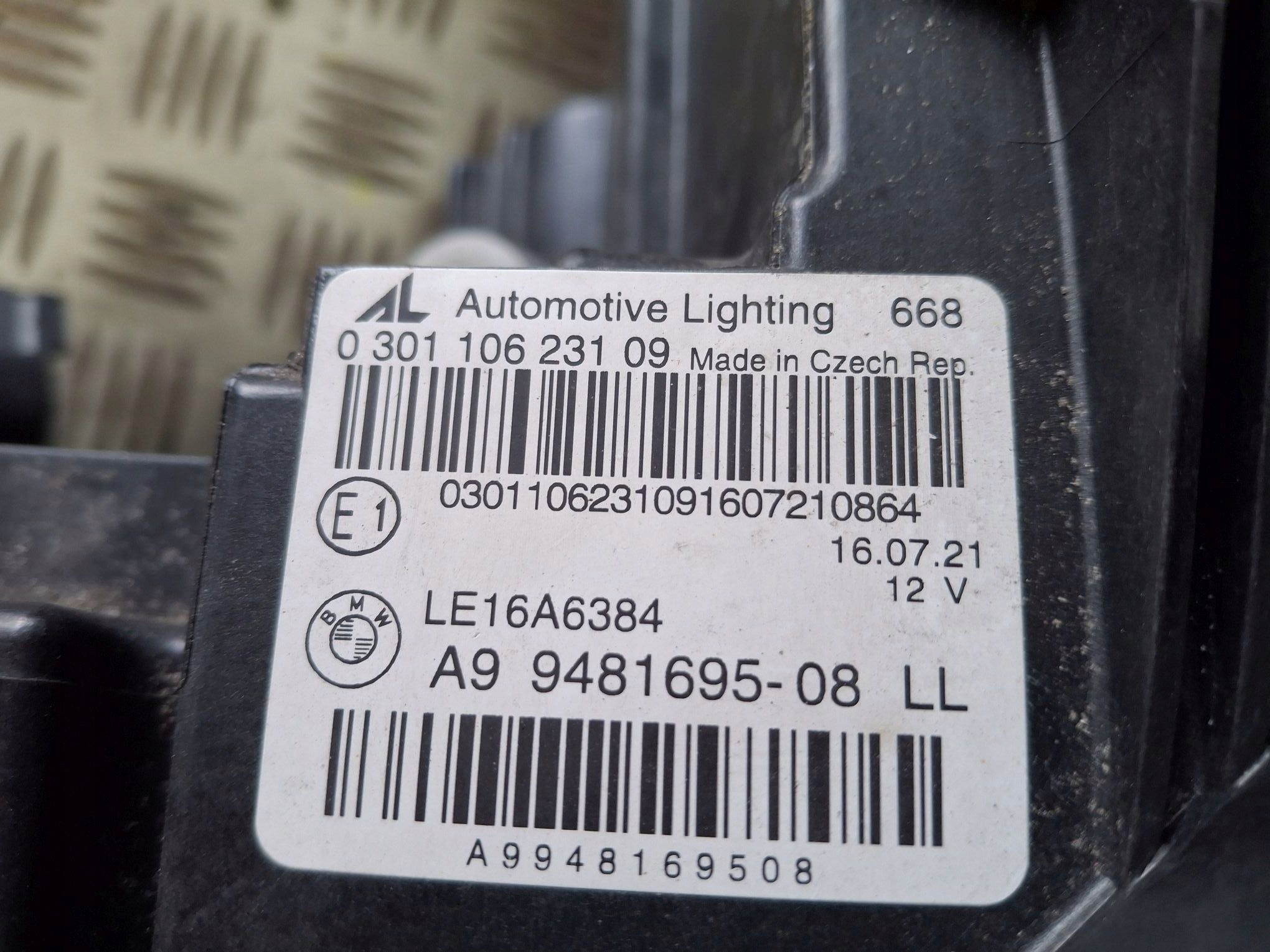 light left front FULL LED BMW 3 G20 G21 2018R-> 2022R