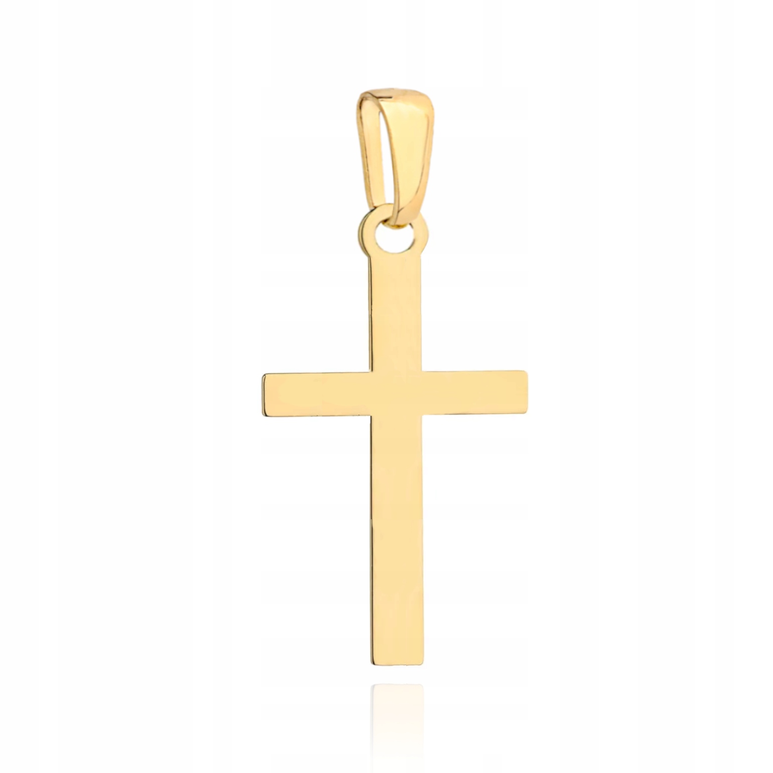 

Krzyżyk złoty 585 gładki średni