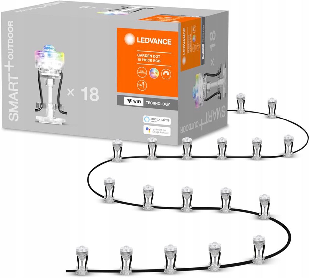 Rgb Led body Smart+ WiFi Garden 18 Dot Ledvance