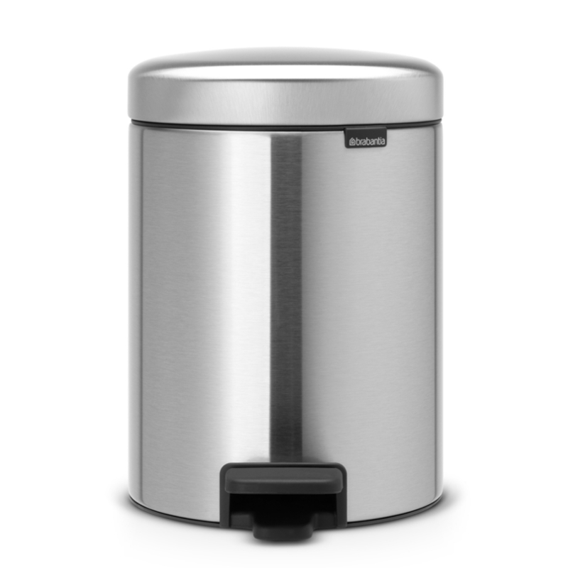 Brabantia NewIcon Popelnice s pedálem o objemu 5 l matná ocel