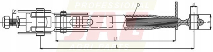 Stabilizační řetěz 98-0827