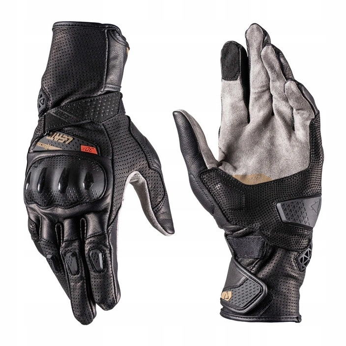 Rukavice Leatt Adv X-flow 8.5 Stealth Black/grey čierna šedá Darčeky