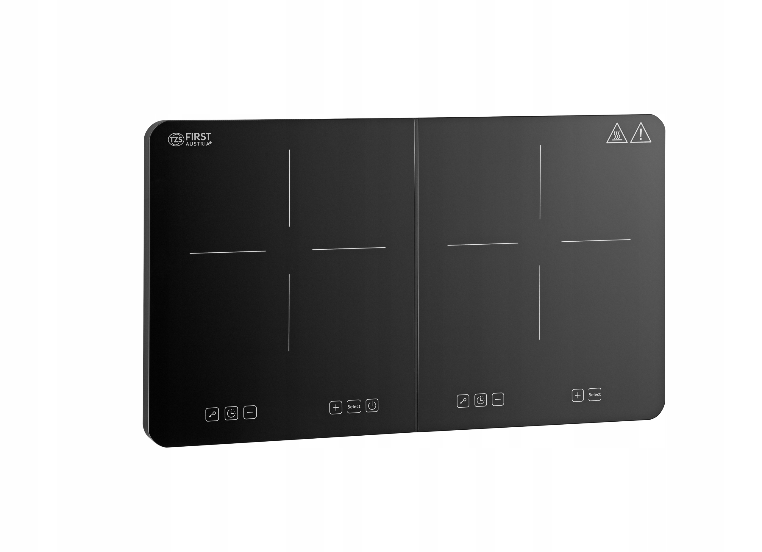 Voľne stojaca indukčná varná doska s 2 horákmi 3500 W plug&cook 230 V pre garsónku