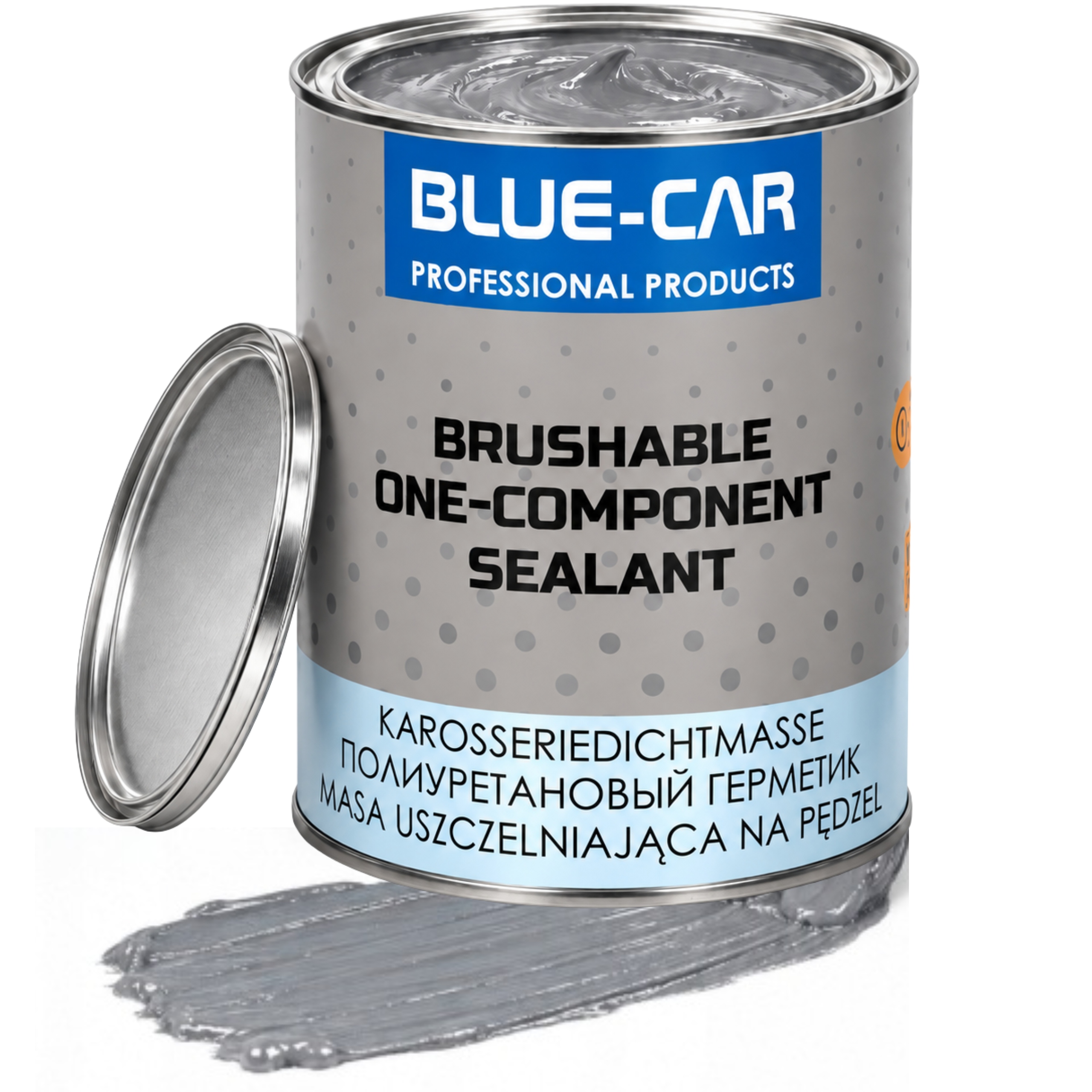 Blue-car Masa Uszczelniająca Na Pędzel Szara 1kg Do Spoin Blach Karoserii