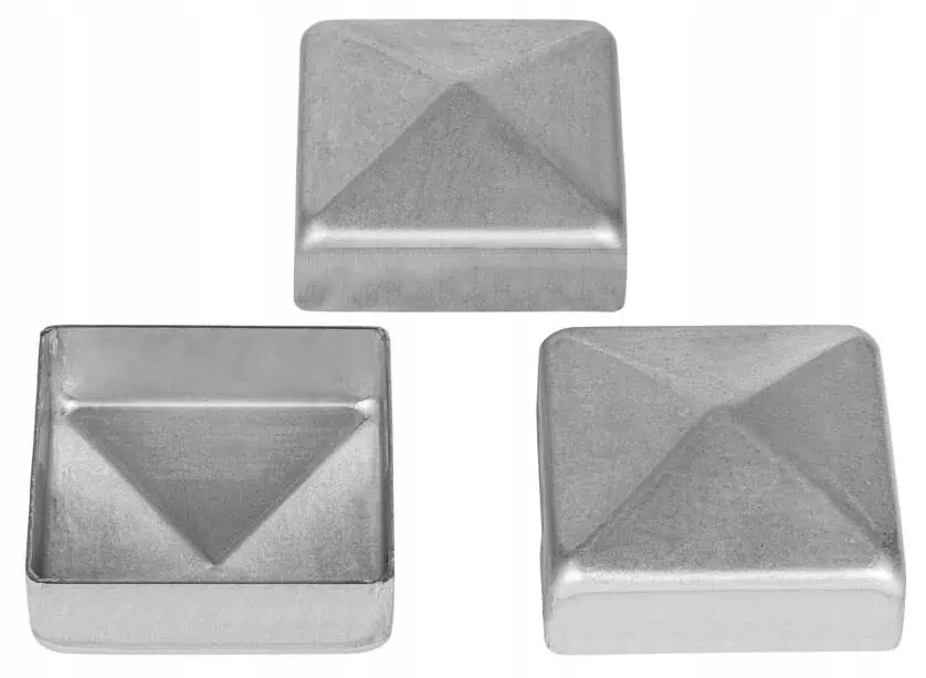 daszek kwadrat a słupek 70x70 mm, ocynkowany