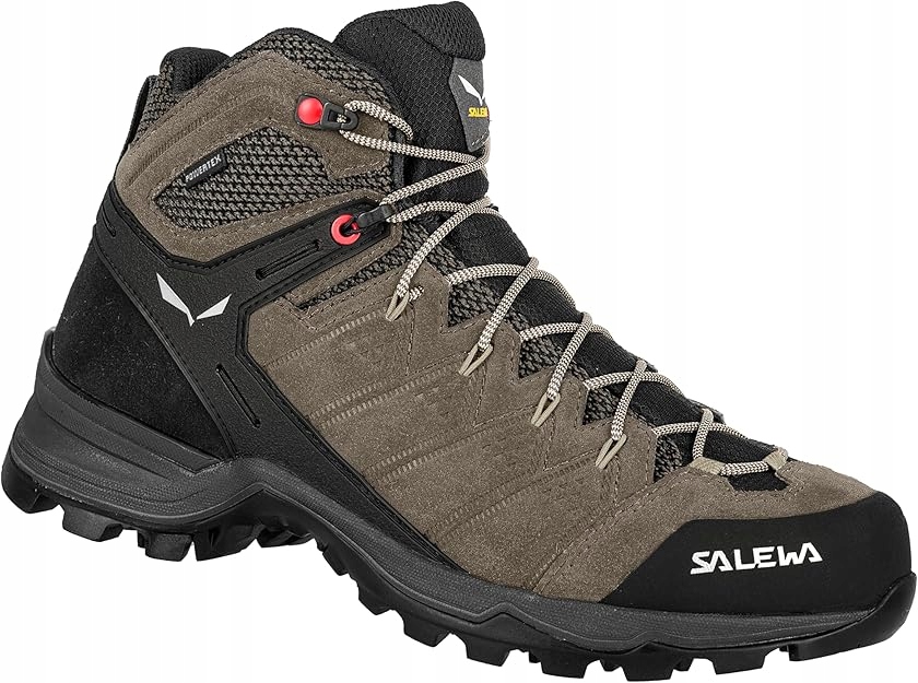 Dámské trekové boty Salewa Alp Mate Mid Wp brindle/oatmeal, velikost vel.