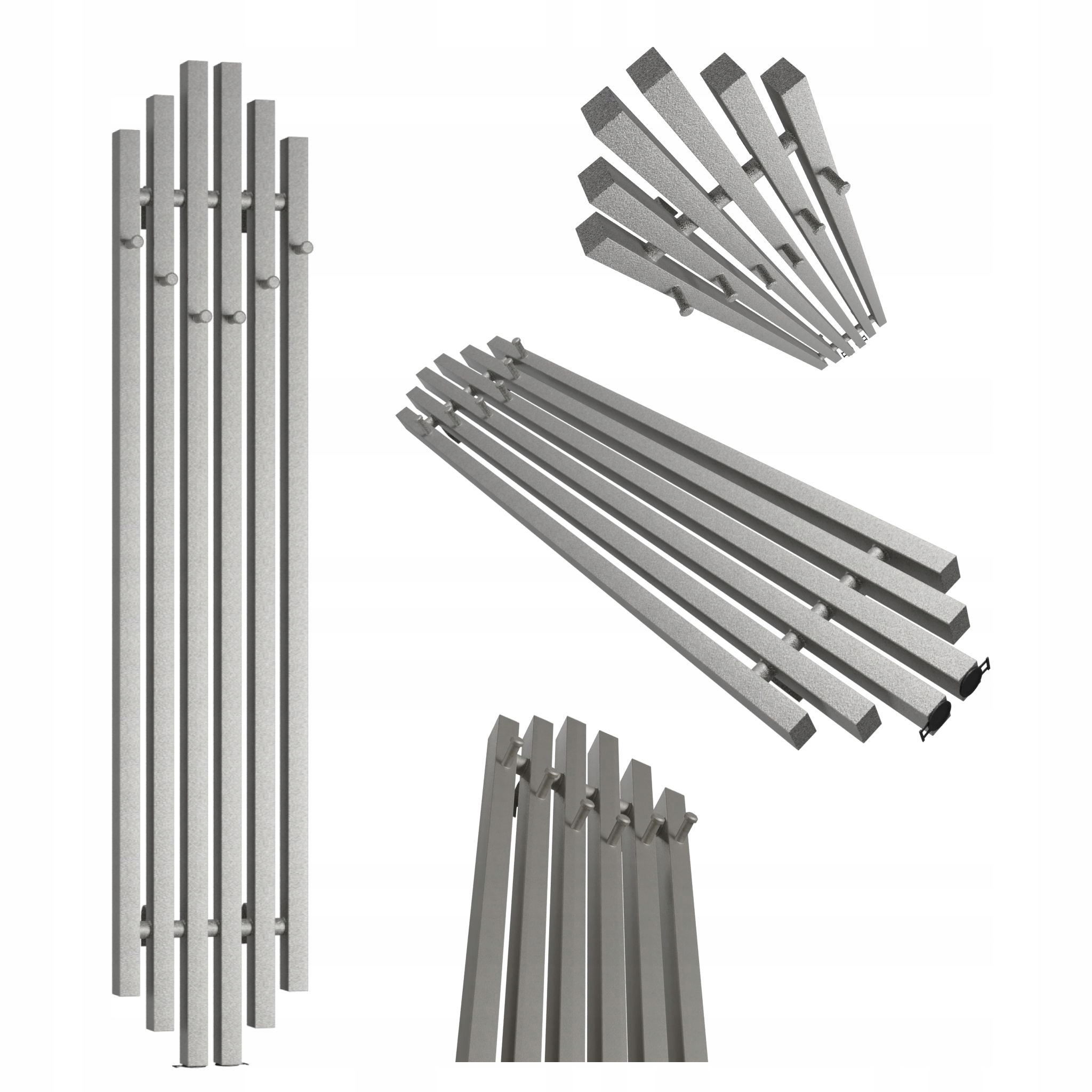 Dekorativní radiátor Bigben Hook 140x28 4 únor