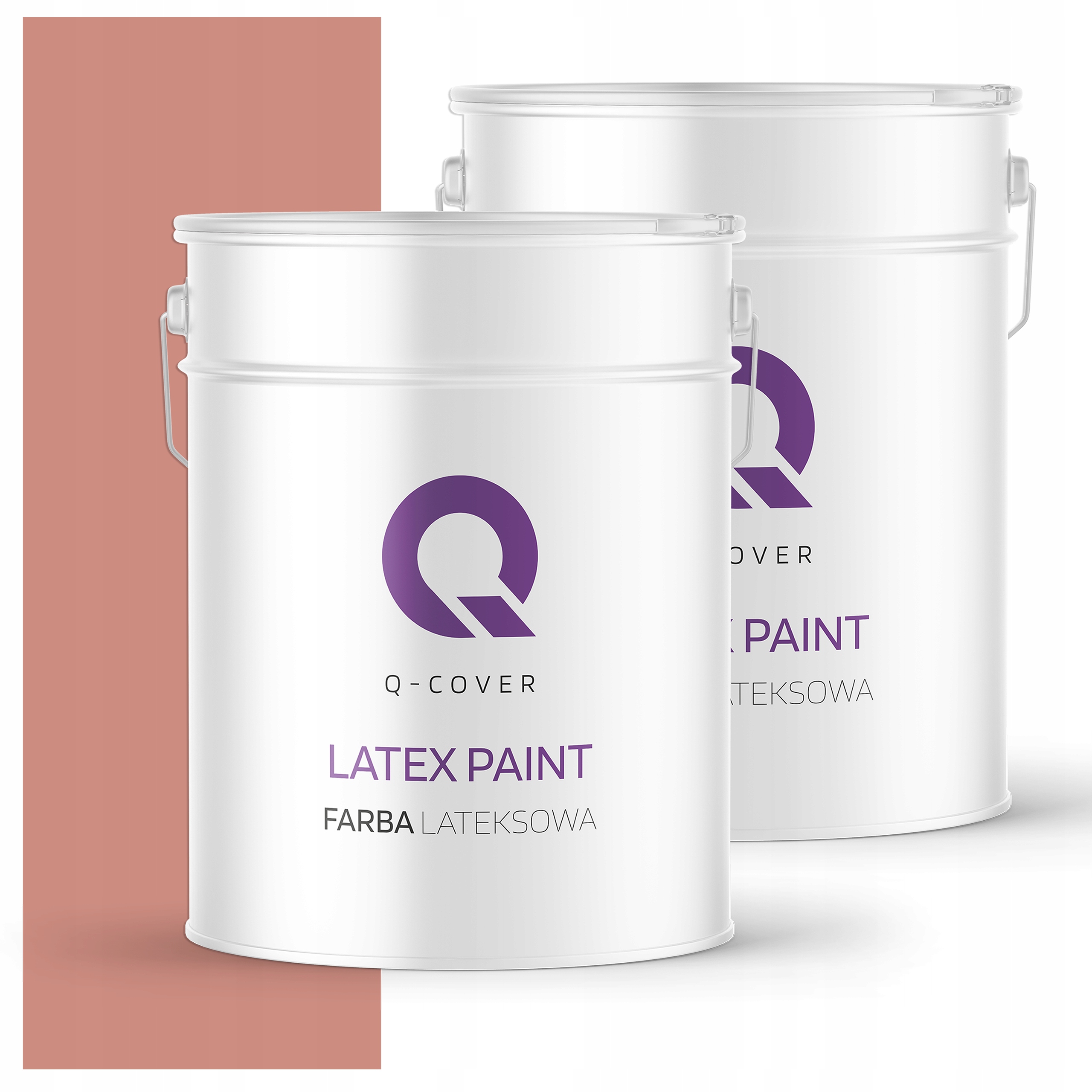 Latexová farba na interiér steny Stropy 10L Hlboká lososová podložka H5533
