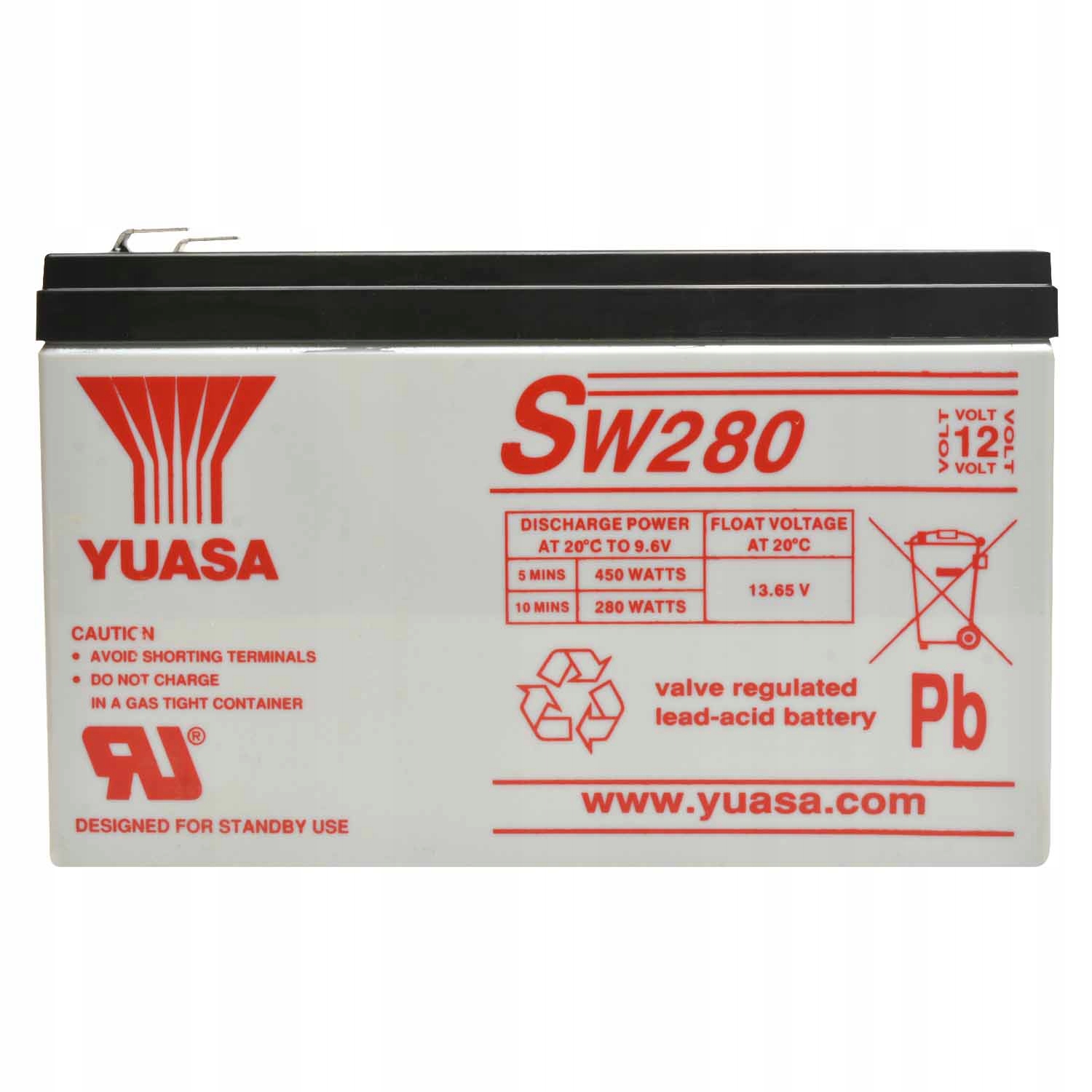 Yuasa SW280 Agm 9Ah 12V Sw 280 9Ah Japan