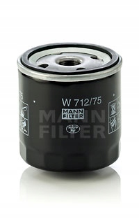 

Mann Filtr Oleju W712/75 Zamiennik OP570/1 OC405/3