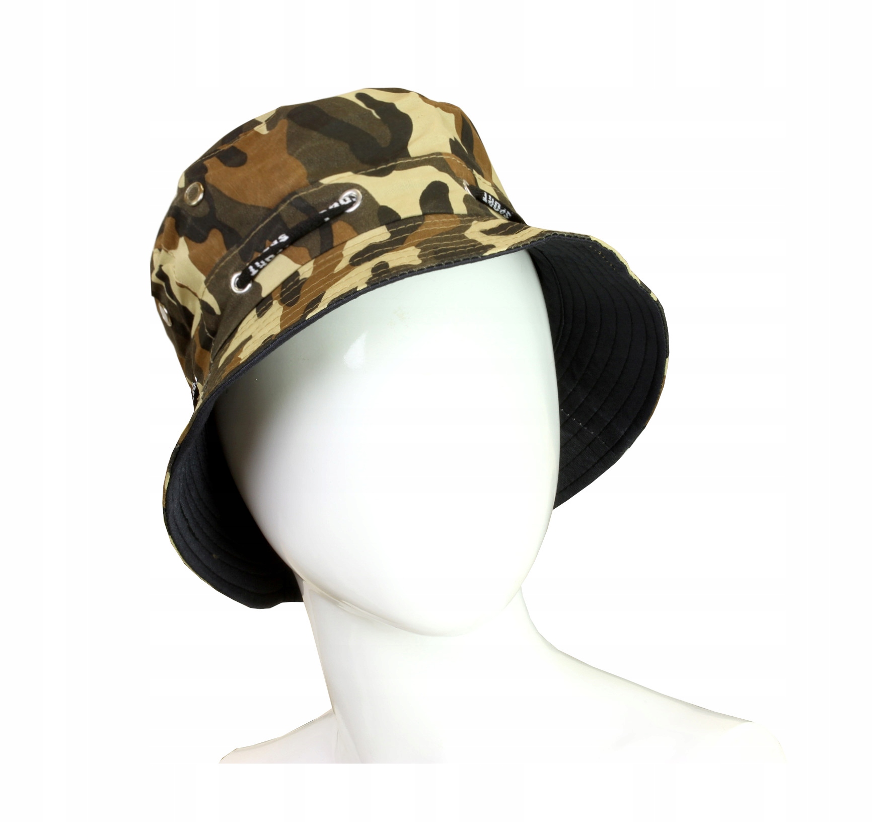 

Kapelusz Letni Bucket Męski Czapka na Ryby moro