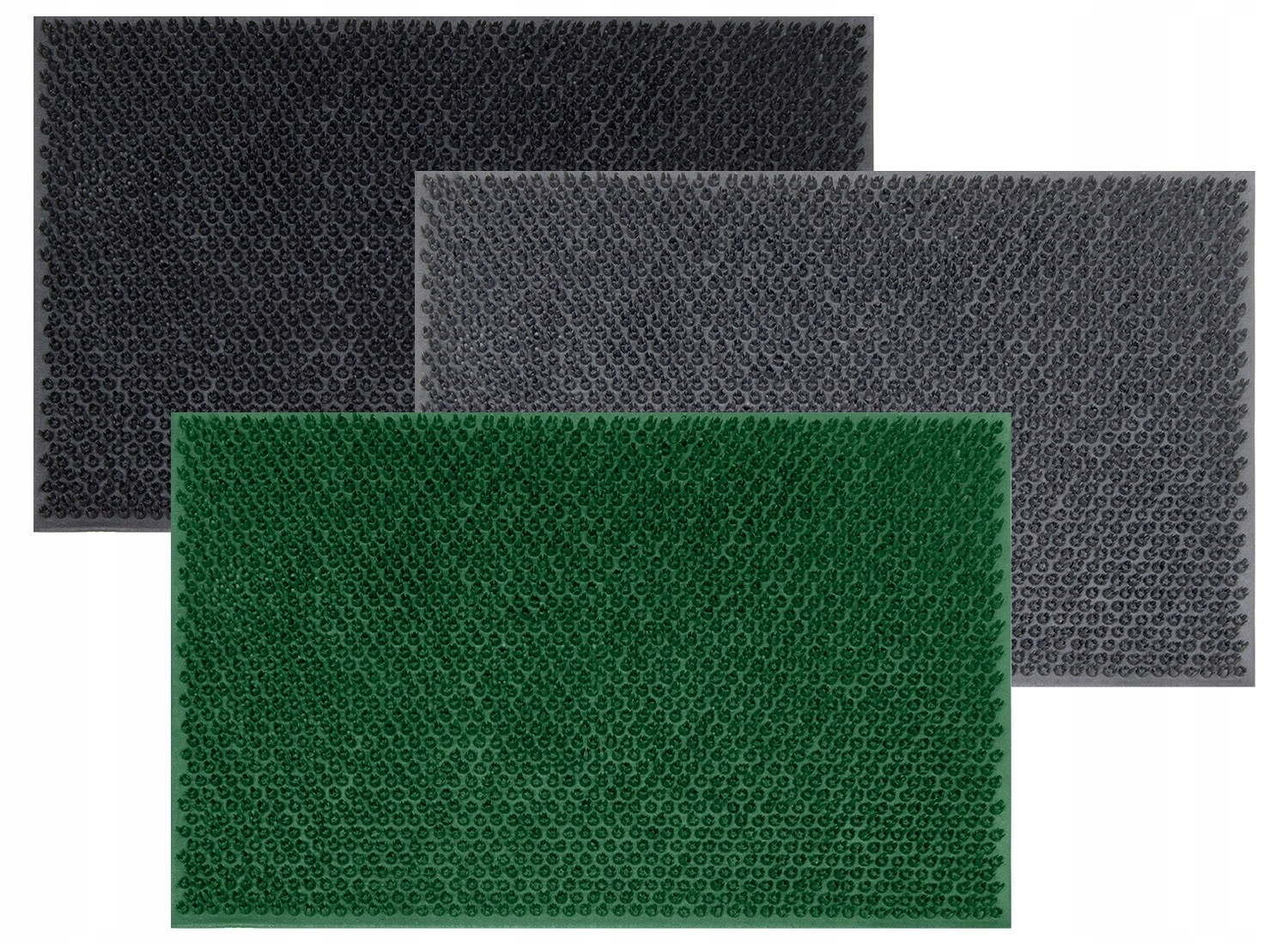 wycieraczka gumowa TRAWKA 40 x 60 cm zielona — 4